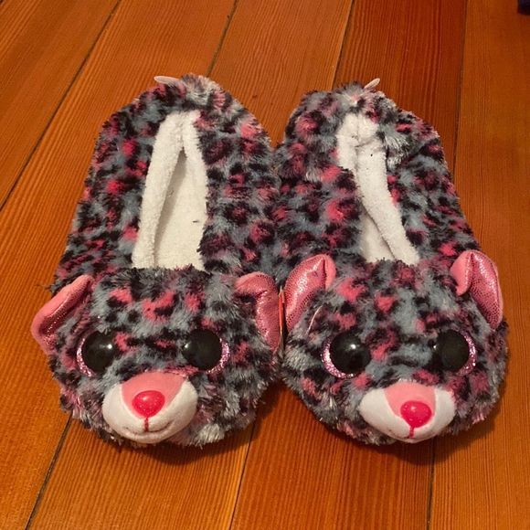 Girls Beanie Babies Slippers - Picture 1 of 1